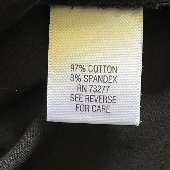 DANA BUCHMAN Women’s Black Mini Skirt. 4 Mock Pockets. Side Zip. Size 10 - Picture 4 of 7